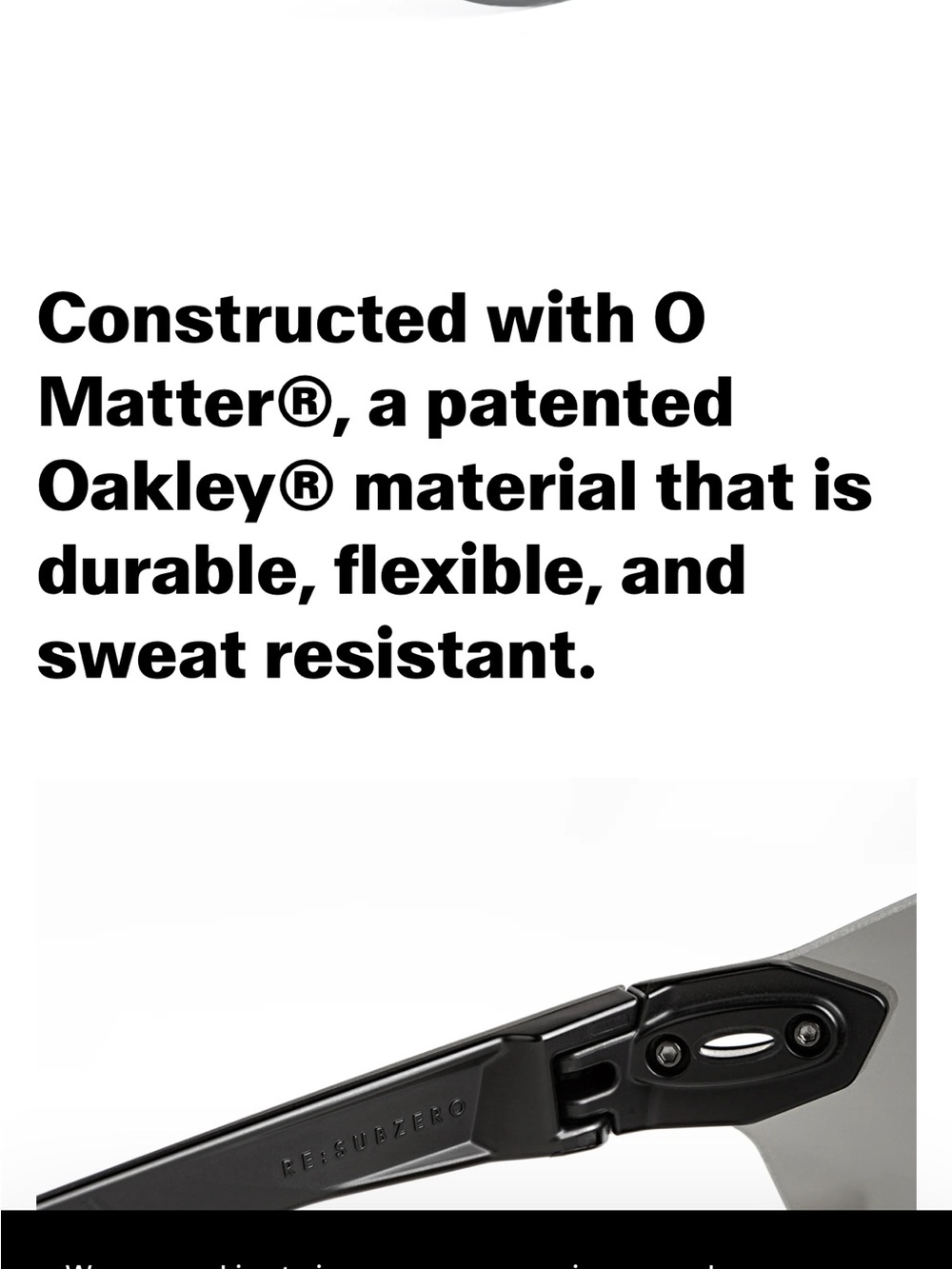 Oakley Subzero sunglasses. - Picture 5 of 12